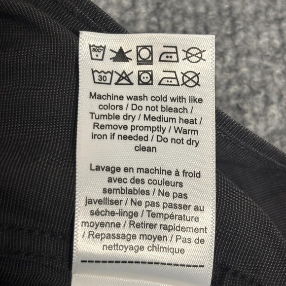 UNTUCKit Dress Shirt Mens 2XL Black Stone Wrinkle-Free Regular Fit Button Down - Picture 6 of 15